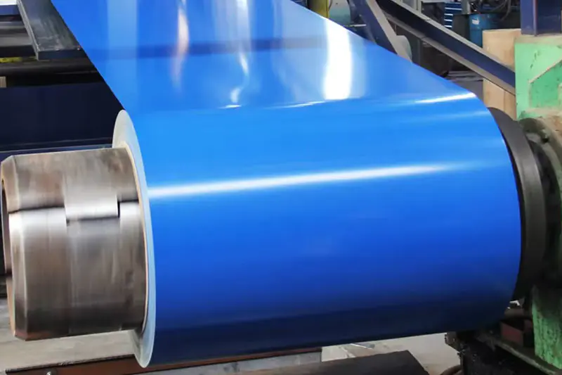 Detailed explicatione ad productionem processus of color iactaret ferro coil
